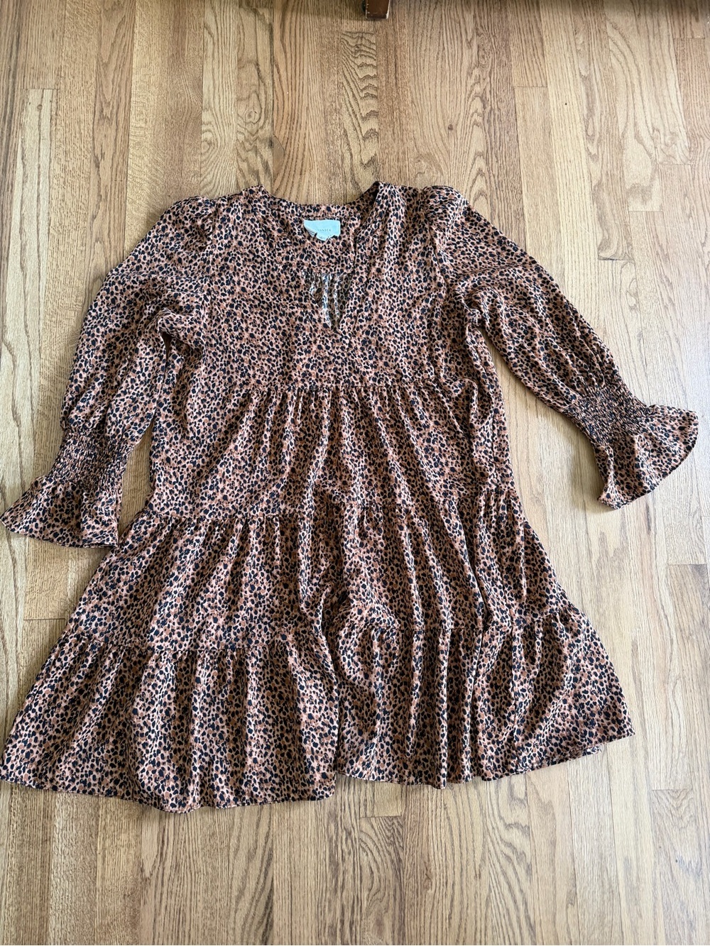 Tuckernuck Pomander Place Kenzo Leopard Dress  Size L - Picture 5 of 15